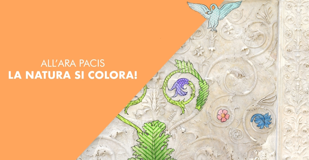 All’Ara Pacis la natura si colora All’Ara Pacis la natura si colora
