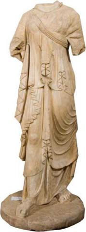 Statuetta acefala di divinità